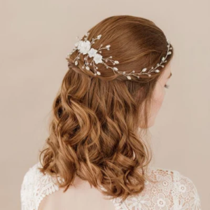 Silver Floral Multipiece With Large Centrepiece - 'Jaime'
