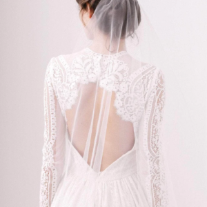 Barely There Wedding Veil - 'Skylar'